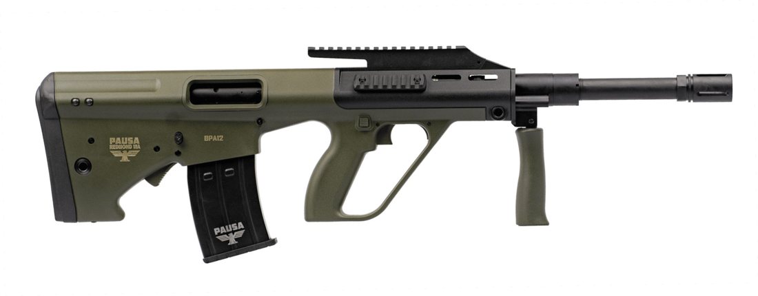 Panzer Arms BPA-12 Bullpup 12 Ga 18.5" 5-Round Shotgun, OD Green