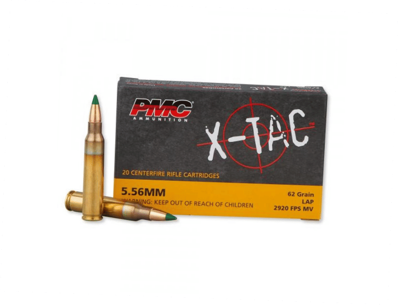 PMC Ammunition X-Tac Brass 556 Ammo 62-Grain 20-Rounds Li...