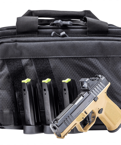 Rost Martin RM1C Bundle FDE 9mm 4" Barrel 17-Rounds w/ Vi...