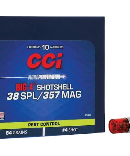 CCI Big 4 Shotshell 38 Special Ammo 84 Grain Lead Shot 200 rounds - Fast Ship for sale
