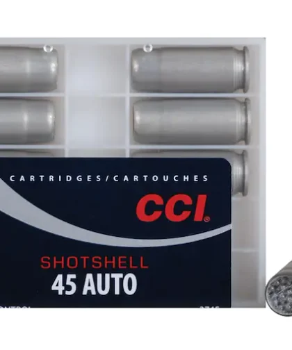 CCI Shotshell 45 ACP Ammo 120 Grain Lead Shot 200 rounds Direct for sale