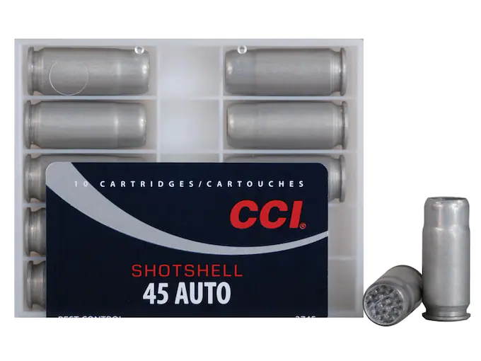 CCI Shotshell 45 ACP Ammo 120 Grain Lead Shot 200 rounds Direct for sale