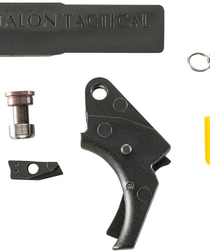 Apex Tactical 100026 Action Enhancement Black Curved Trigger Drop-In Fits S&W M&P