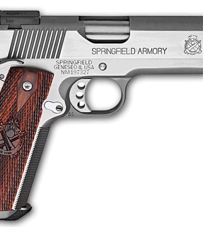 Springfield 1911 Trophy Match 45ACP Stainless Steel