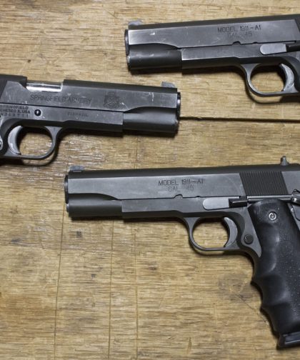 Springfield 1911-A1 45 ACP Police Trade-ins (Fair Condition)