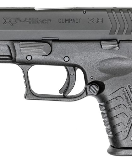 Springfield XDM 45ACP 3.8 Compact Black Compliant Essentials Model