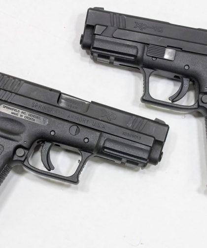 Springfield XD-40 40 S&W Police Trade-ins (Good Condition)