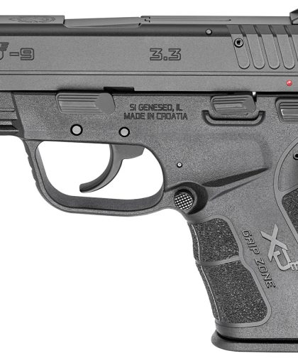 Springfield XD-E 9mm DA/SA Gear Up Package with 5 Magazines and Range Bag