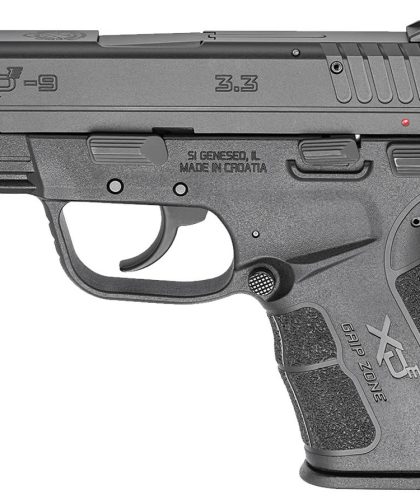 Springfield XD-E 9mm DA/SA Concealed Carry Pistol with Everyday Carry (EDC) Package