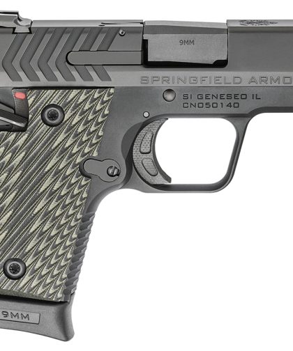 Springfield 911 9mm Black Carry Conceal Pistol