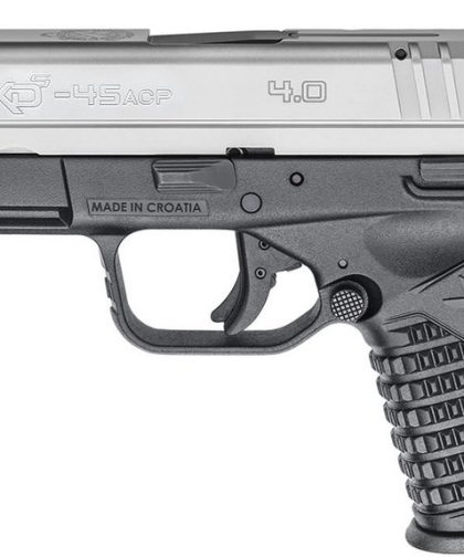 Springfield XDS 4.0 Single Stack 45ACP Black (Manufacturer Sample)