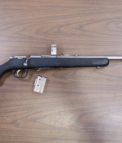 Marlin 882 SS 22 WMR Police Trade-In Rifle with Stainless Steel Barrel